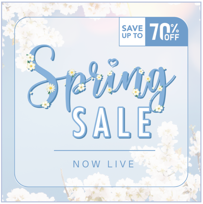 Our Spring Sale Is Now Live 🌸