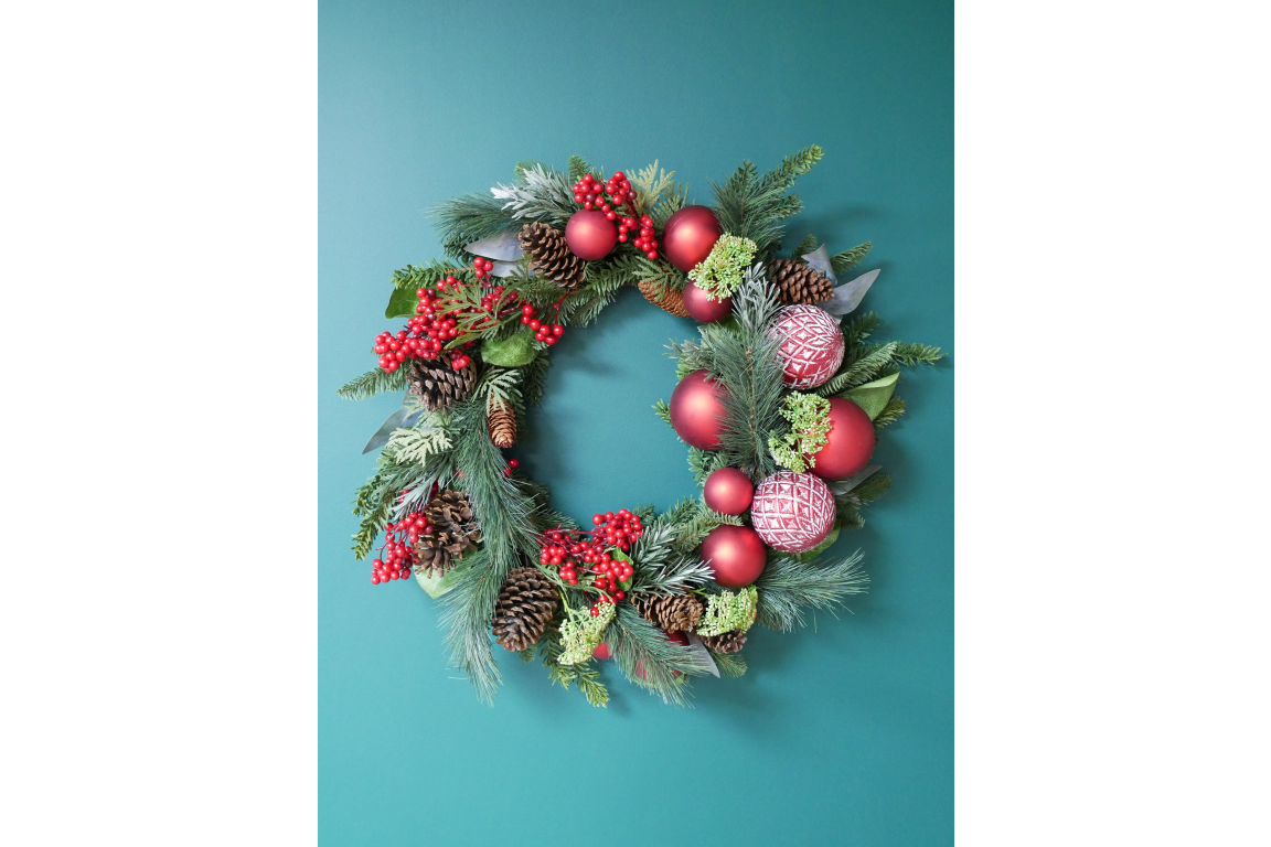 Collecting Seashells Beautiful Interior Extra Large Christmas Wreath