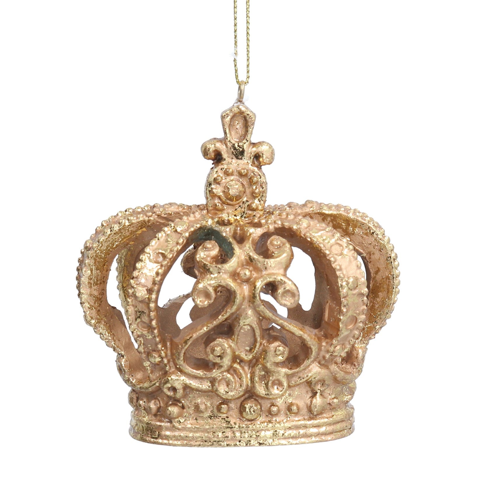 Hanging Gold Crown Decoration - Nostalgic