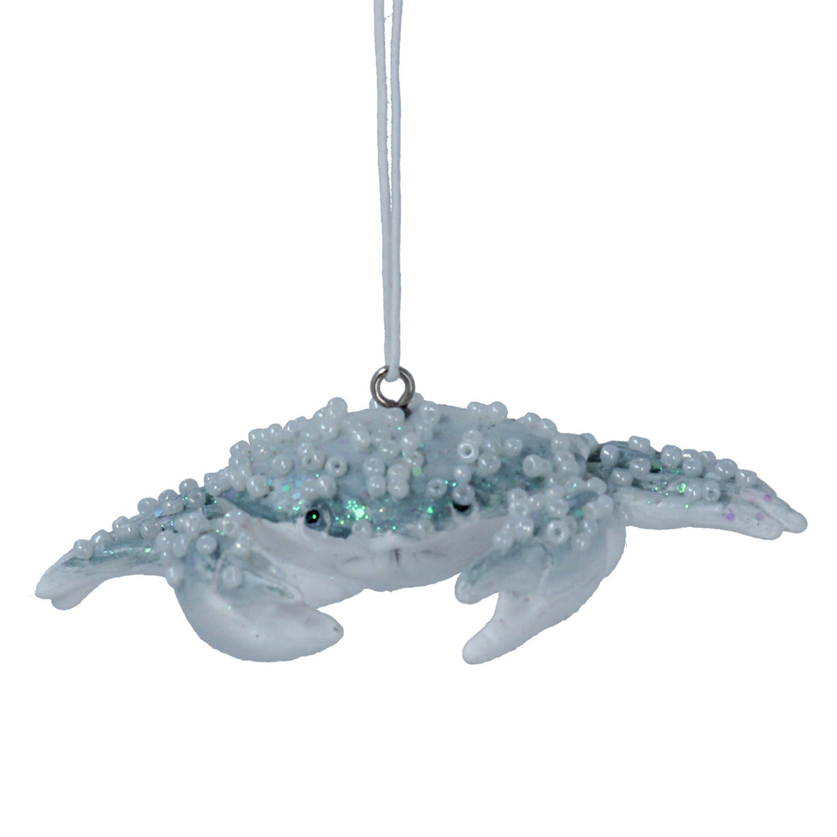 Hanging Crab Decoration - Pale Blue