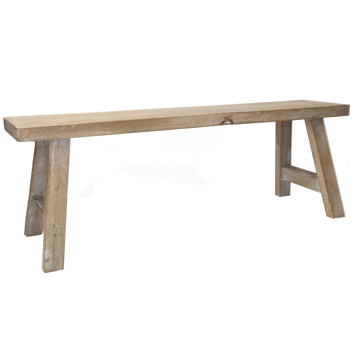 Collecting Bench Collecting Seashells | Gorgeous Home Decor | Long Natural Wood ...
