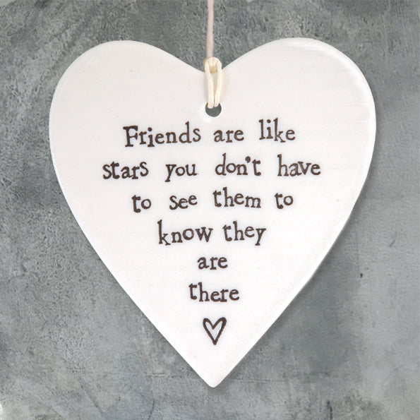 Wobbly Round Heart - Friends Are Like Stars