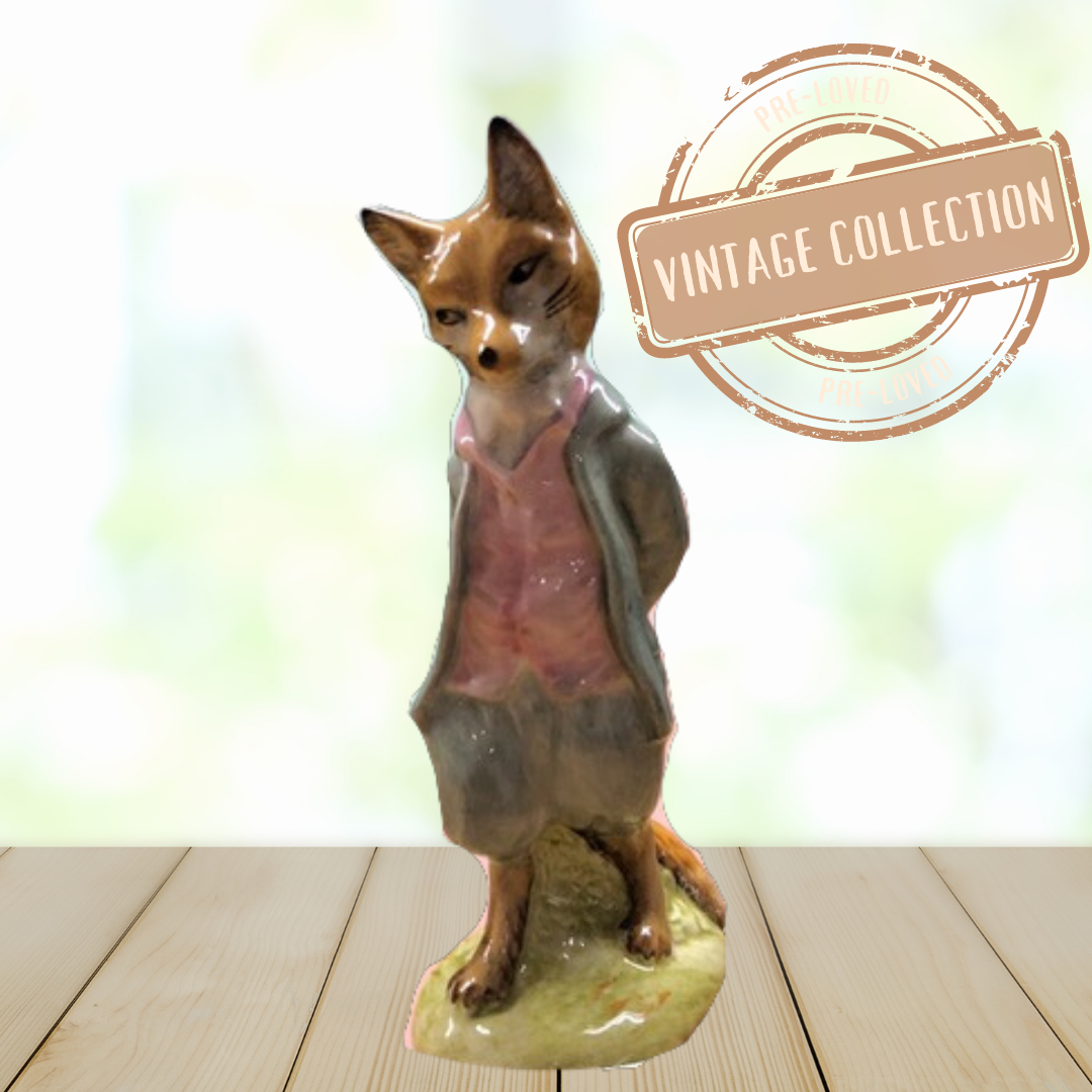 1954 BESWICK Beatrix Potter 'Foxy Whiskered Gentleman' Ornament