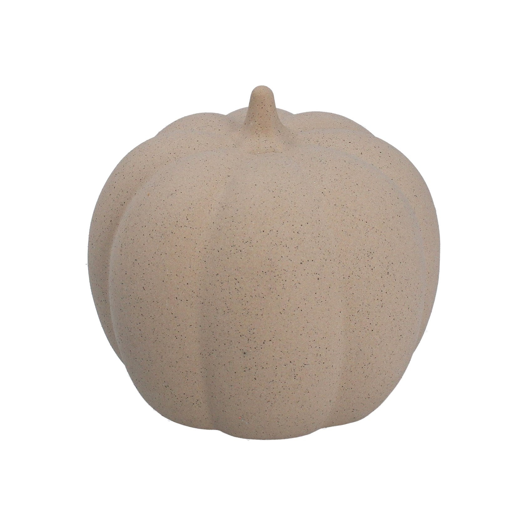Bisque Ceramic Pumpkin - Large