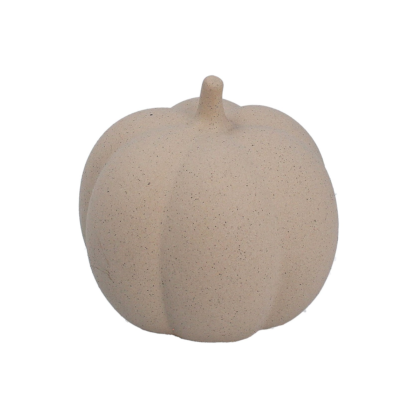Bisque Ceramic Pumpkin - Small