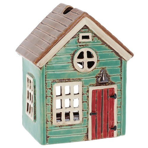 Village Pottery - Holiday House - Green