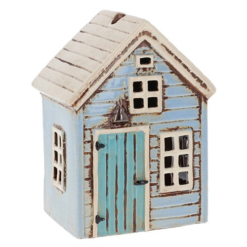 Village Pottery - Holiday House - Blue