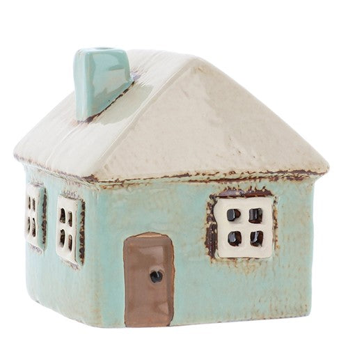Village Pottery - Mini House - Aqua