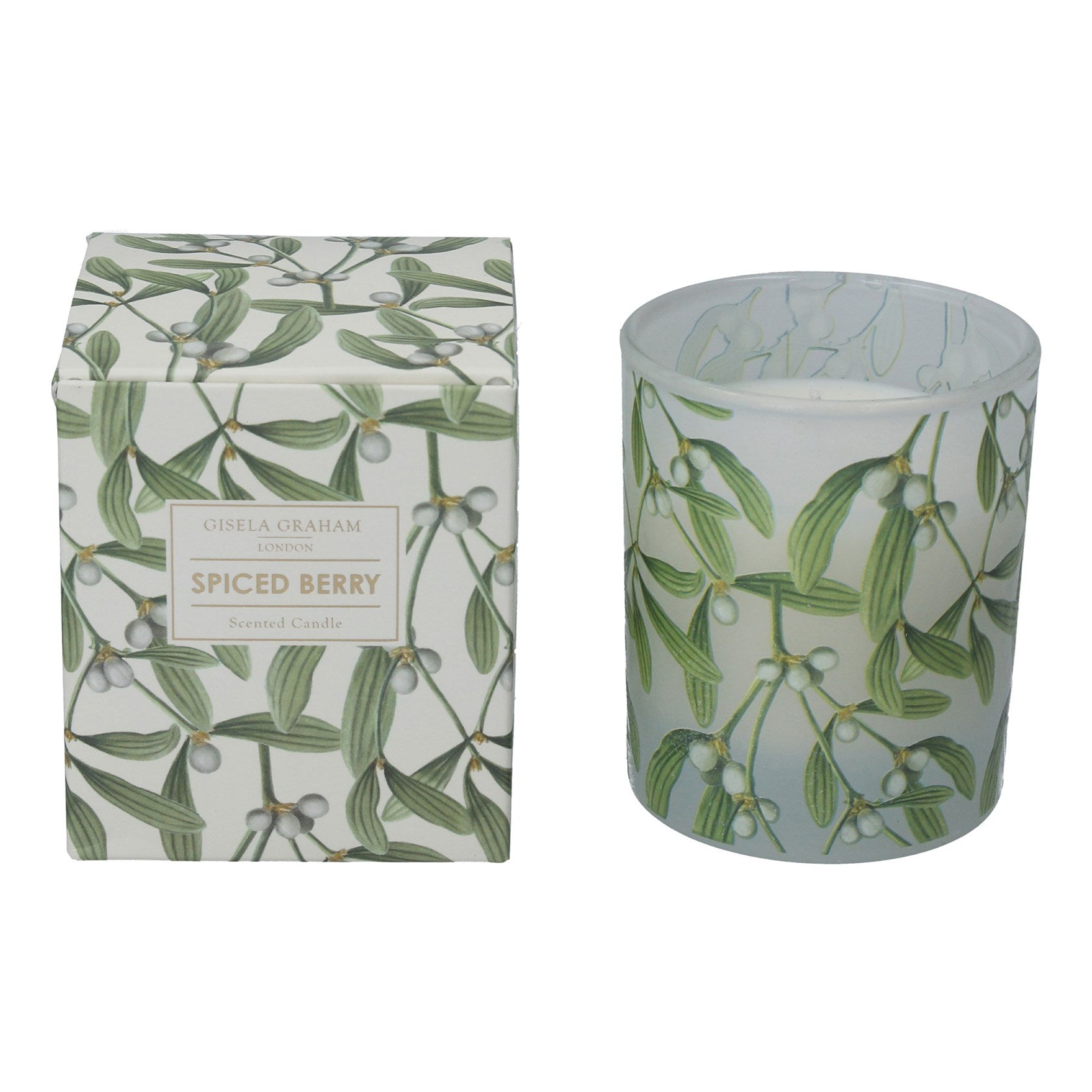 Boxed Scented Candle - Mistletoe