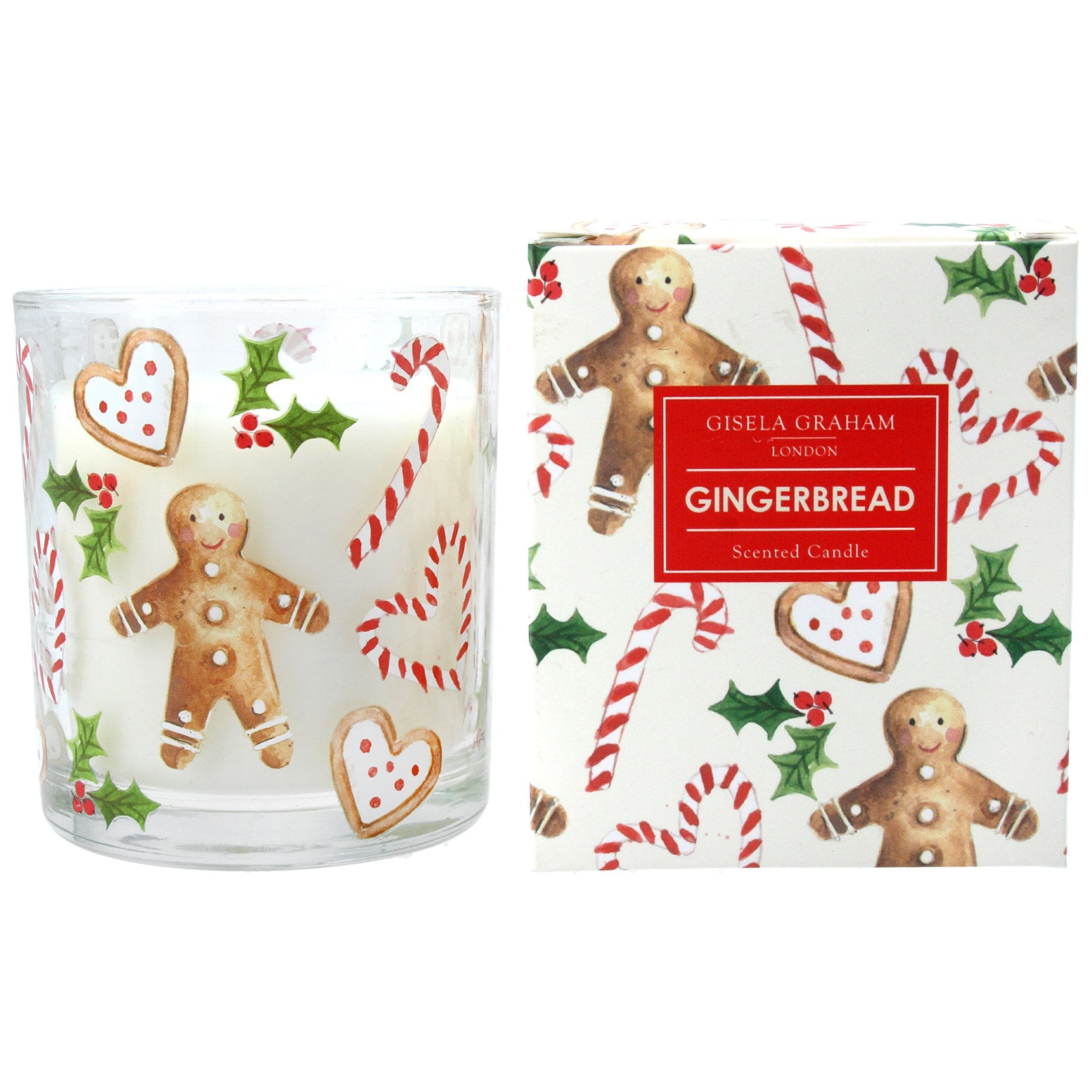 Boxed Scented Candle - Gingerbread Men
