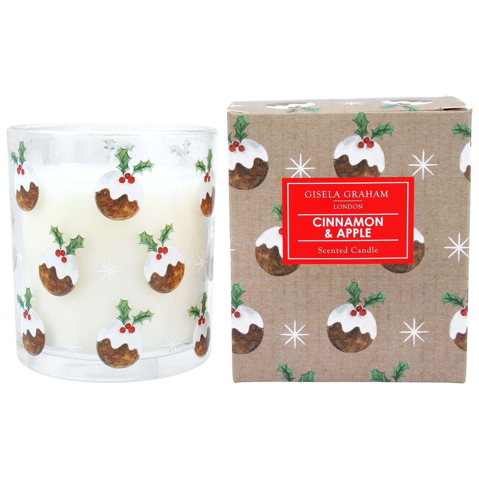 Boxed Scented Candle - Plum Pudding