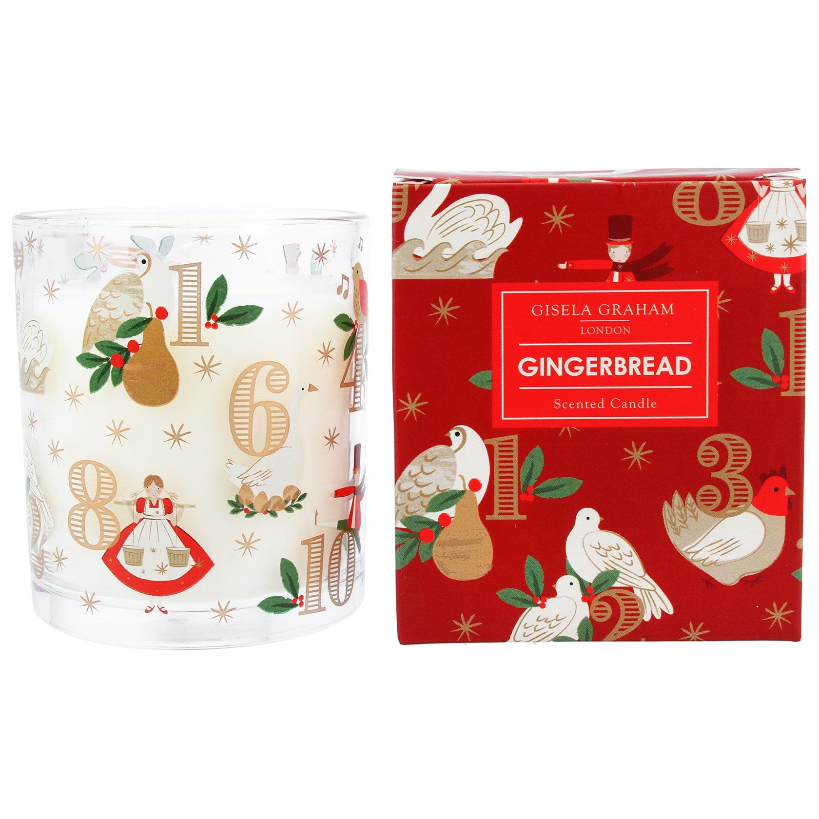Boxed Scented Candle - 12 Days of Christmas