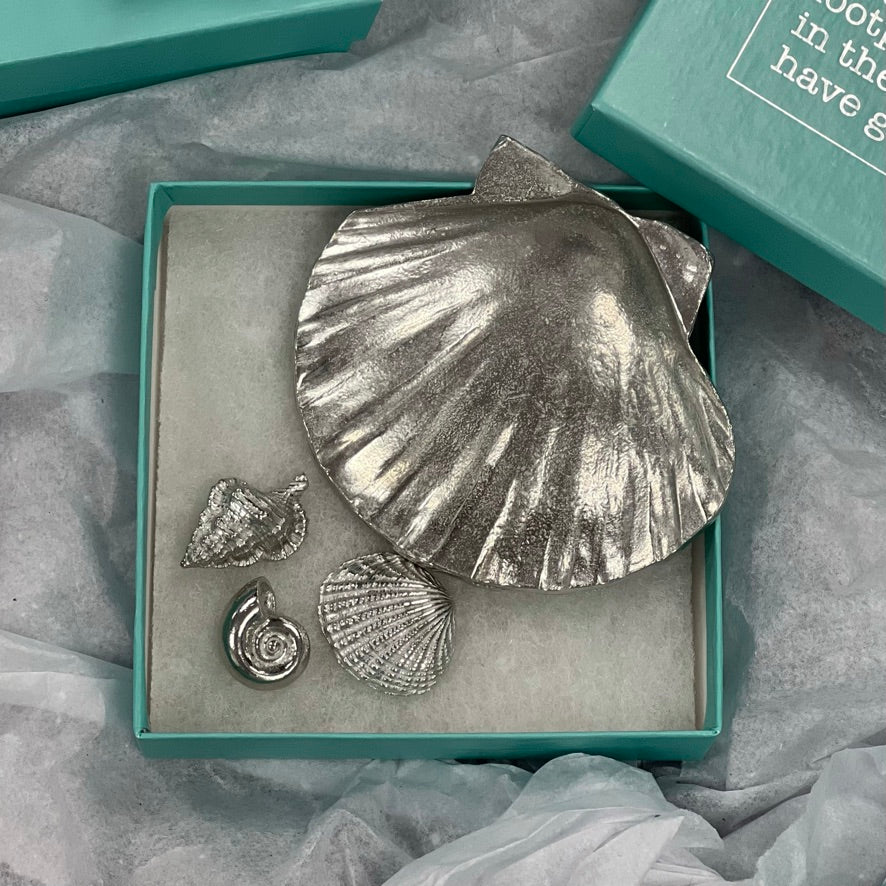 Trinket Dish - Scallop & Seashells
