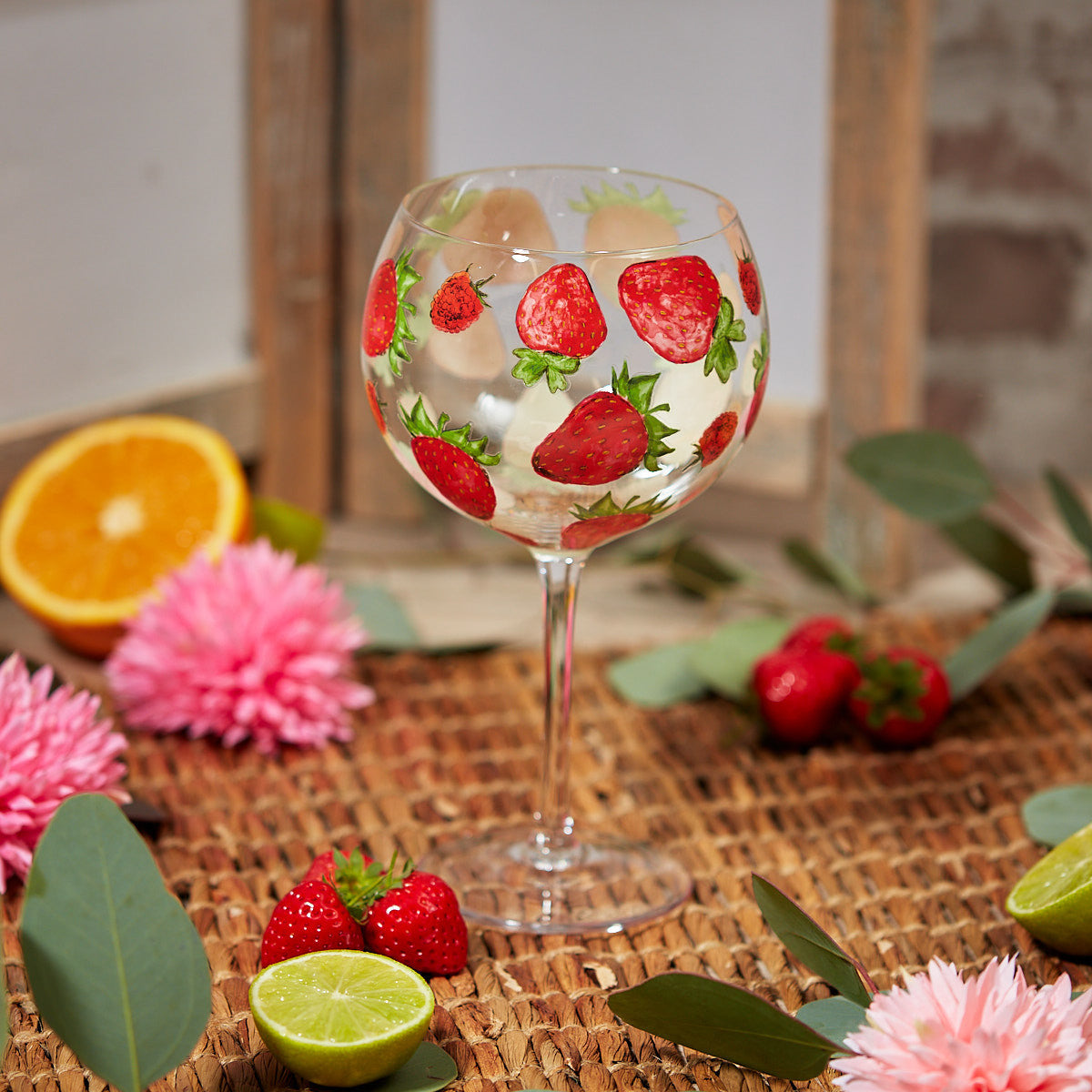 Gin Glass - Strawberry