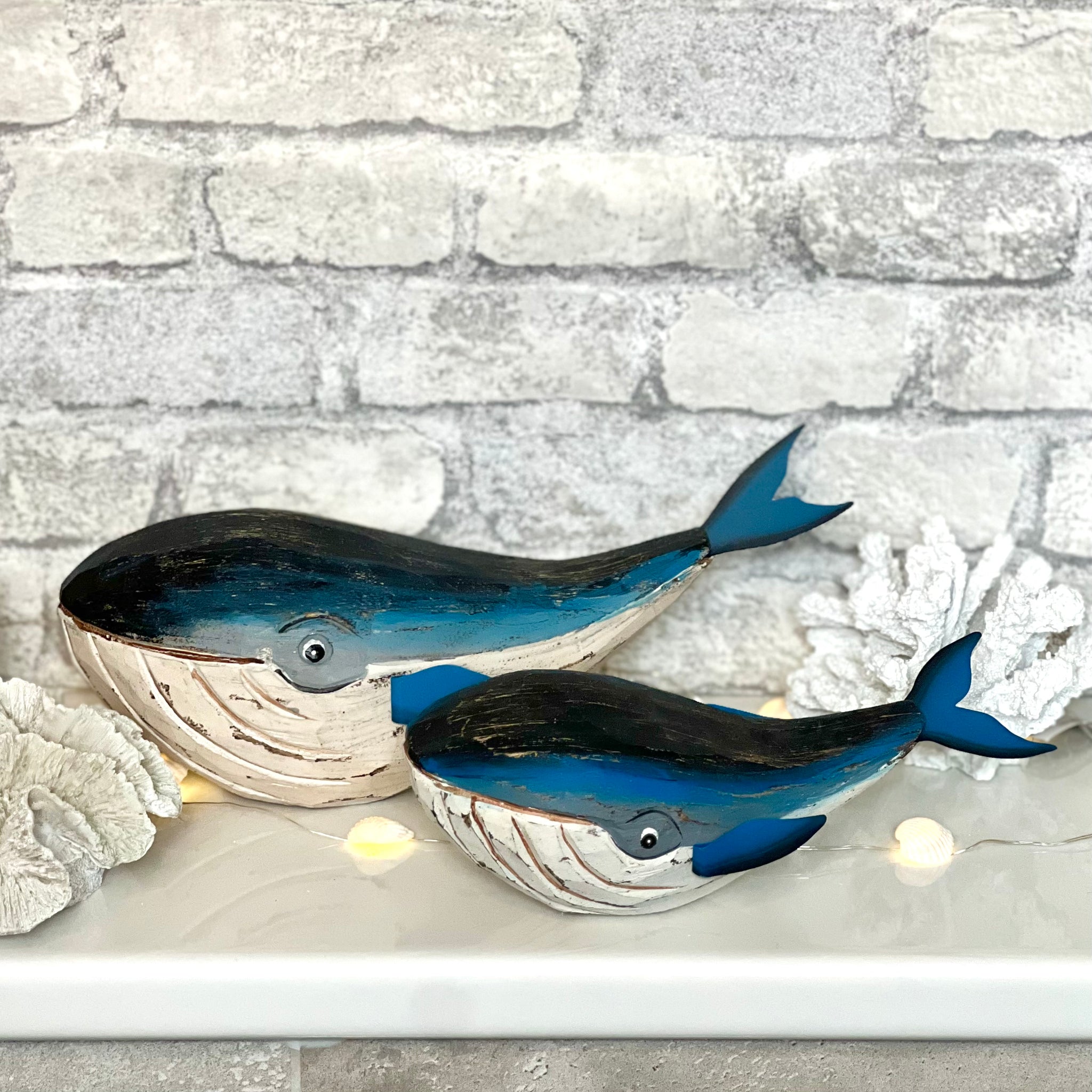 Mother Whale & Child Ornaments