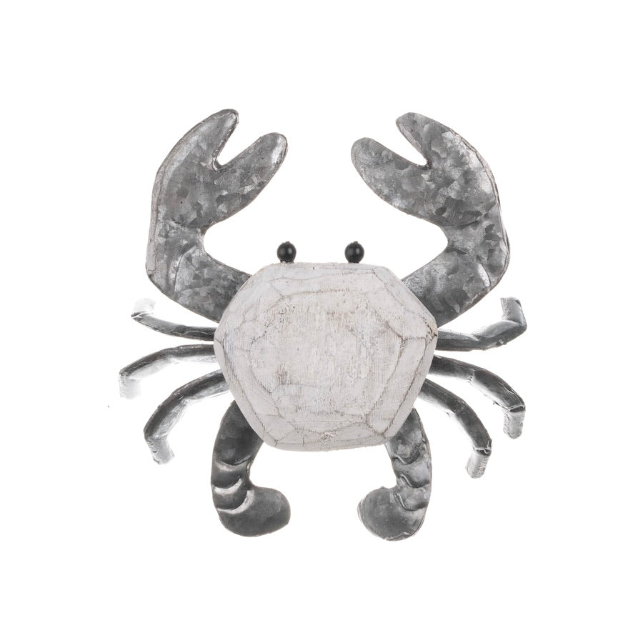 Tin Ornament - Cindy Crab