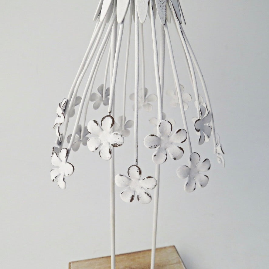 Metal Fairy Ornament - Flower Girl