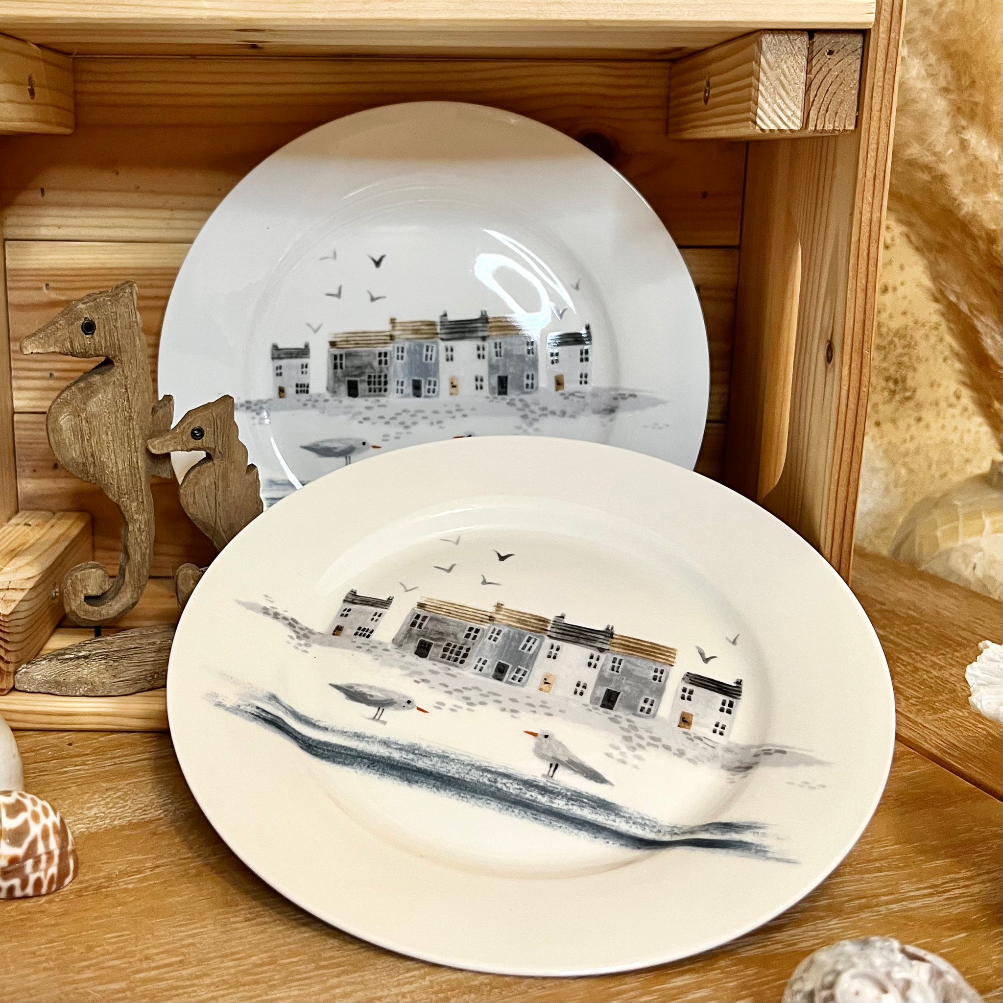 Side Plate - Coastal Scene