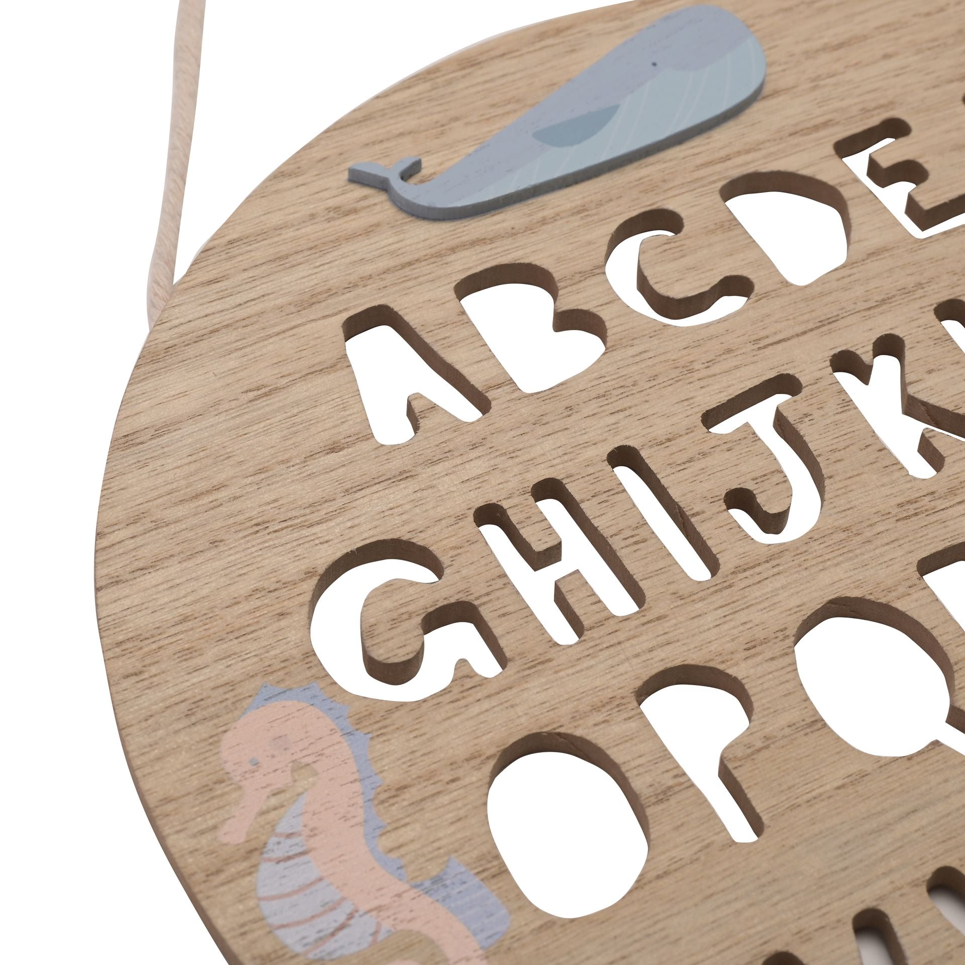 Pastel Ocean Nursery - Alphabet Plaque