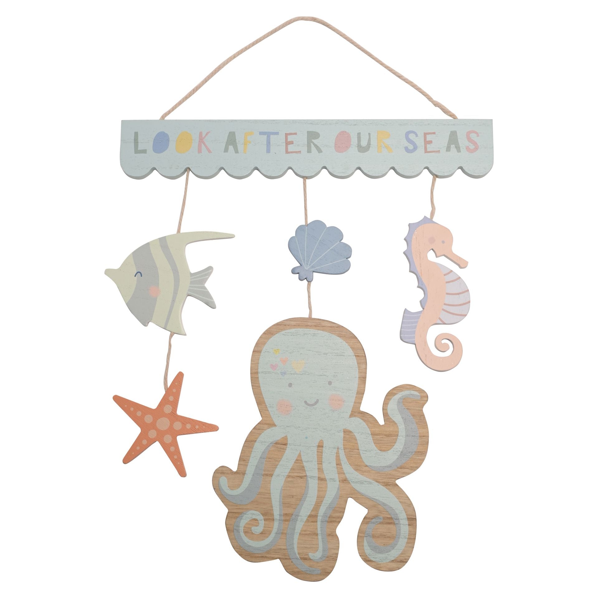 Pastel Ocean Nursery - Hanging Mobile