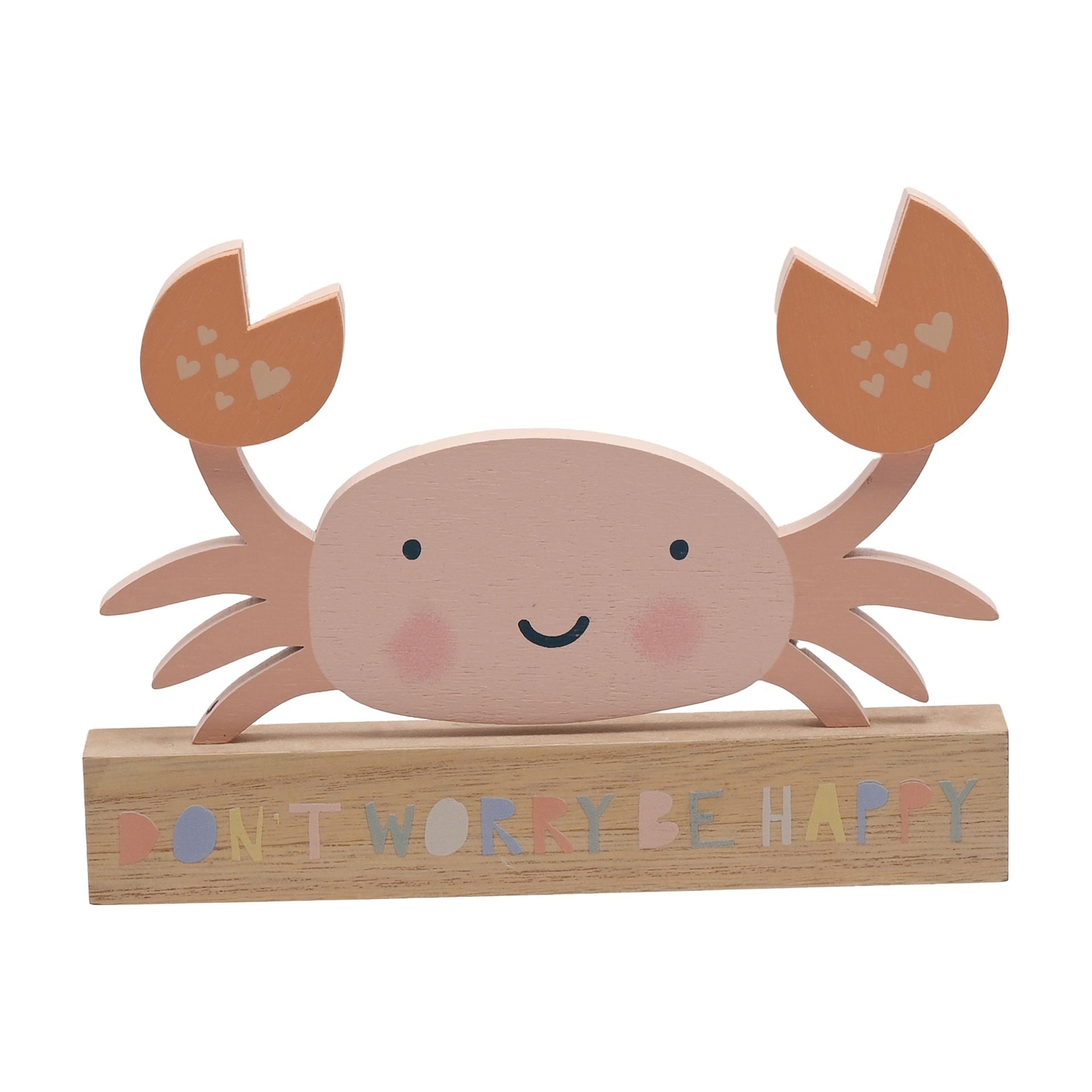 Pastel Ocean Nursery - Crab Plaque