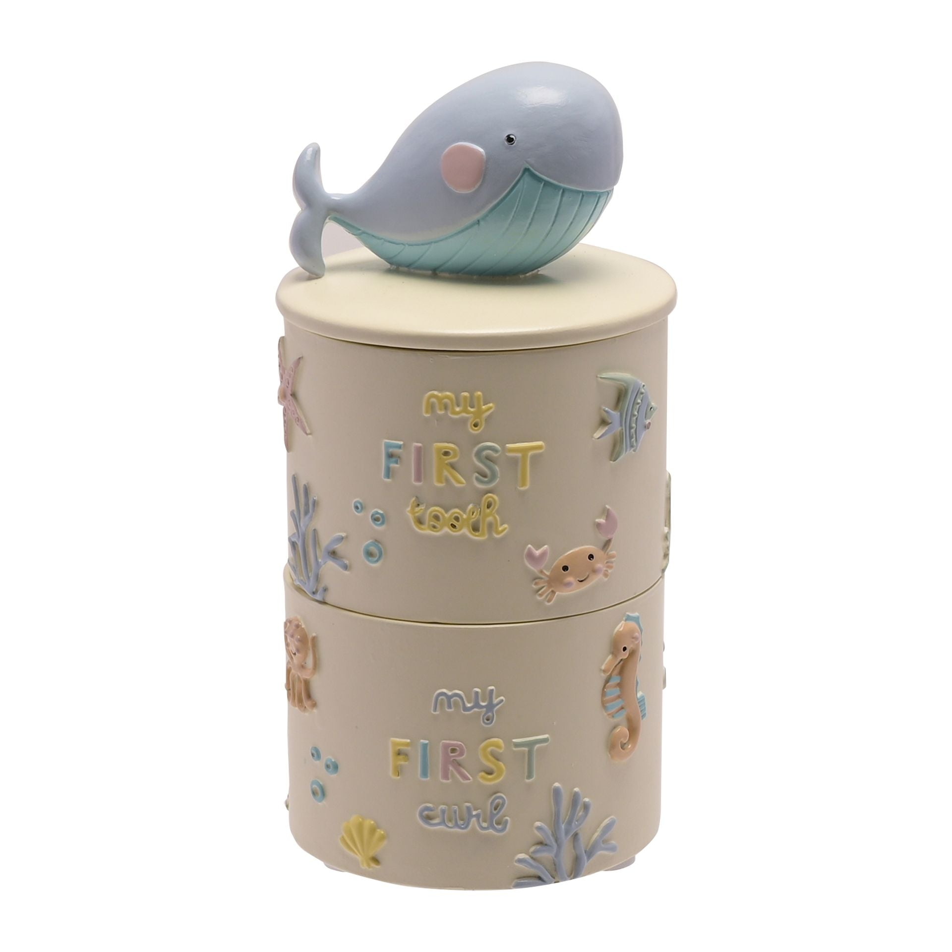 Pastel Ocean Nursery - First Tooth and Curl Box