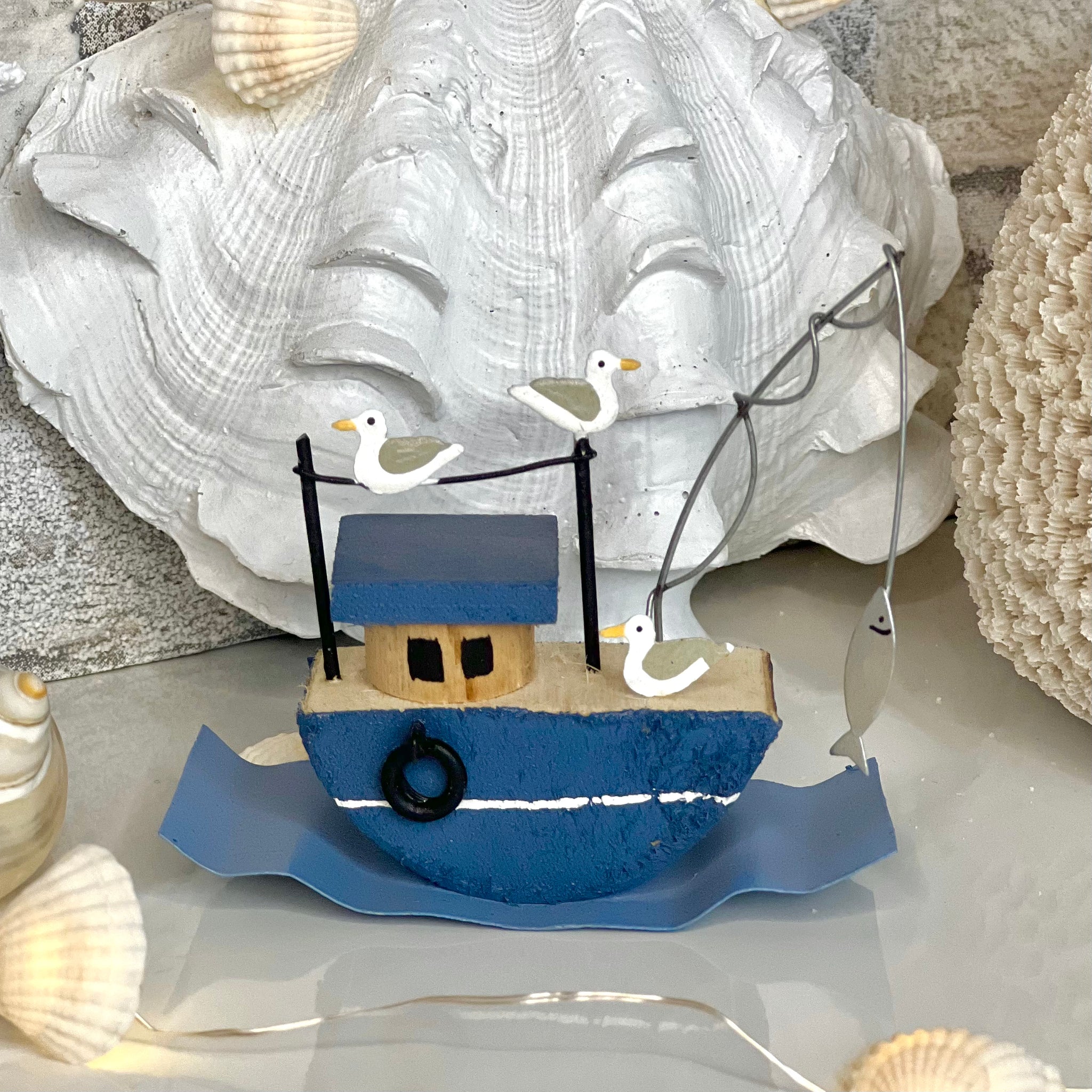 Fishing Tug Ornament