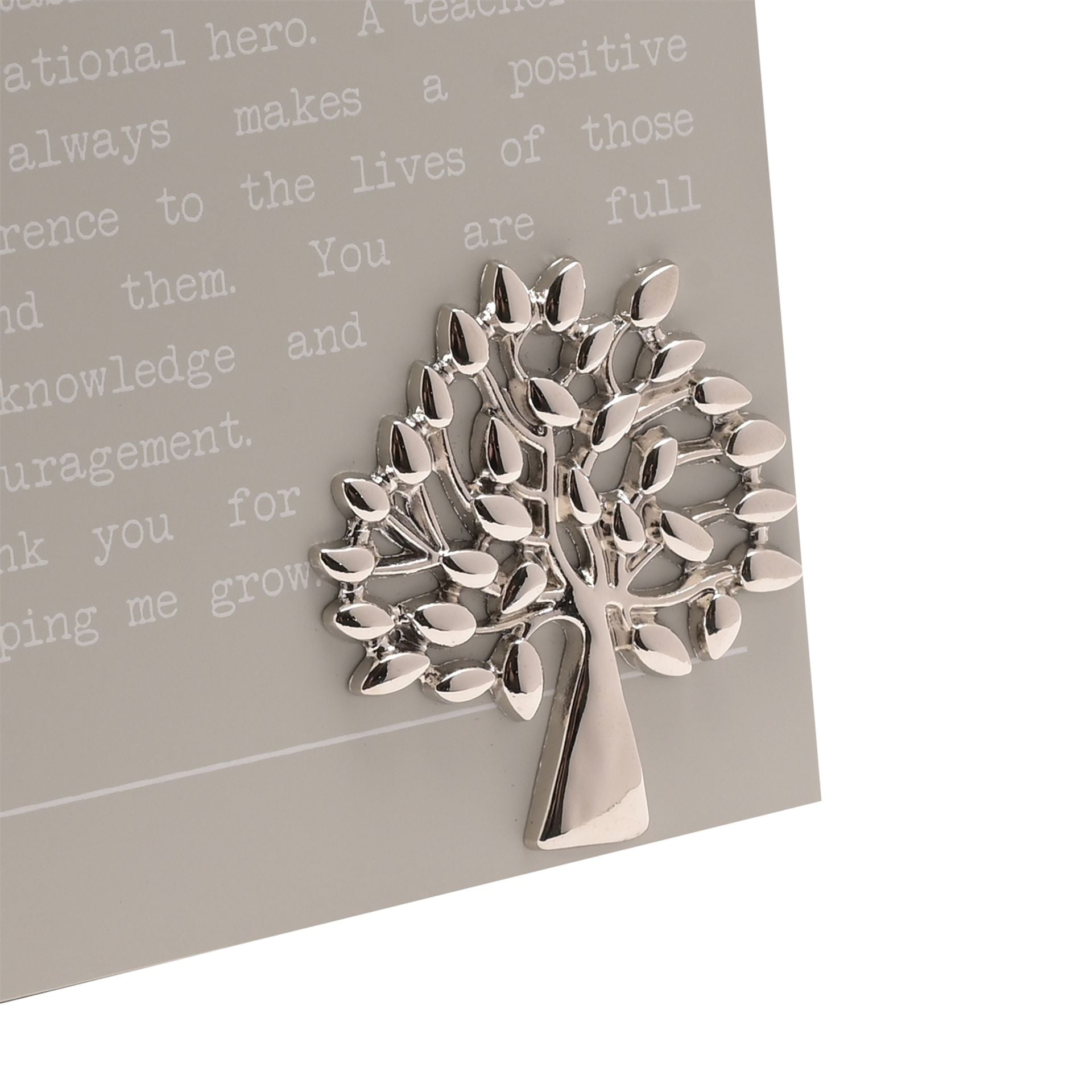 Standing Quote Plaque - Teacher