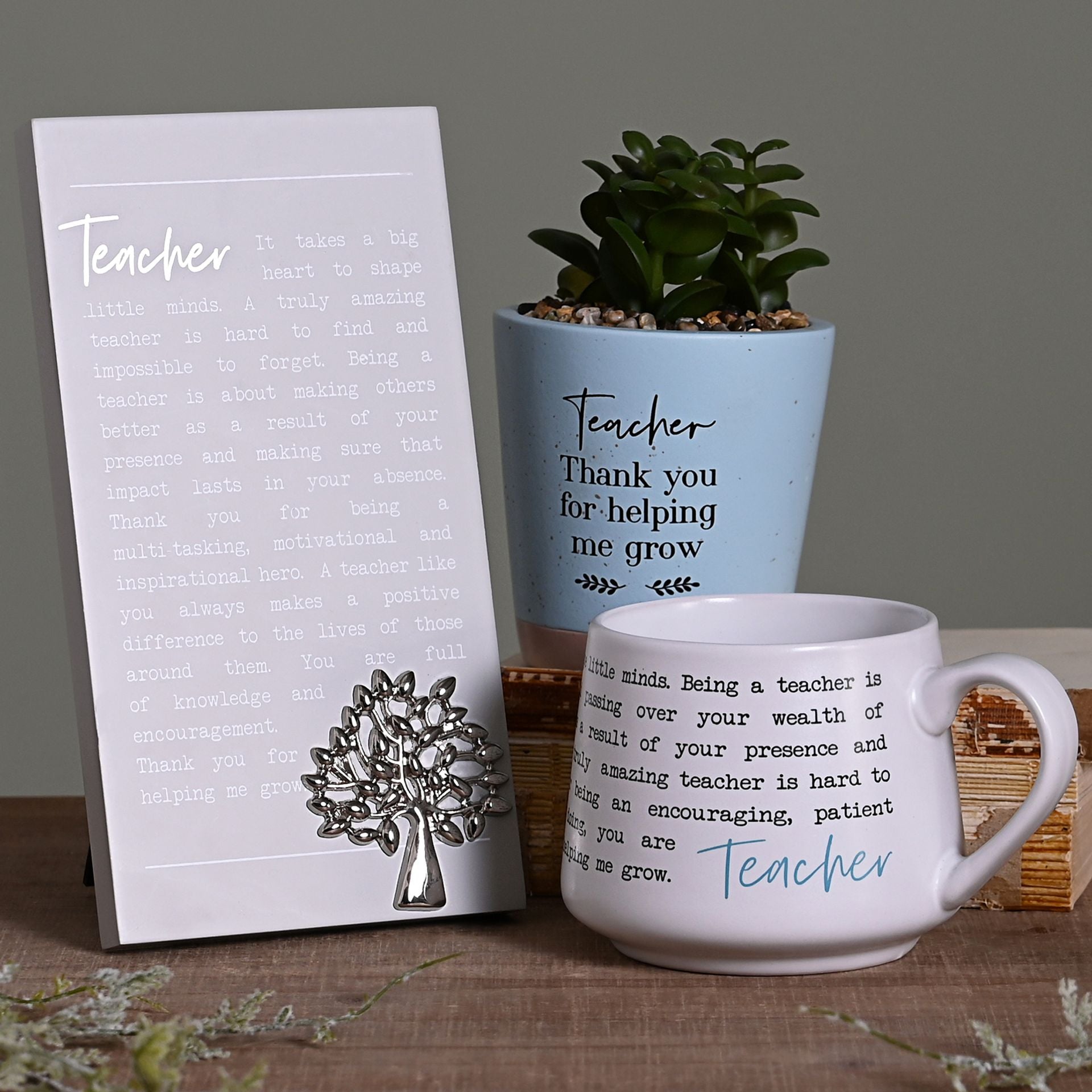 Standing Quote Plaque - Teacher