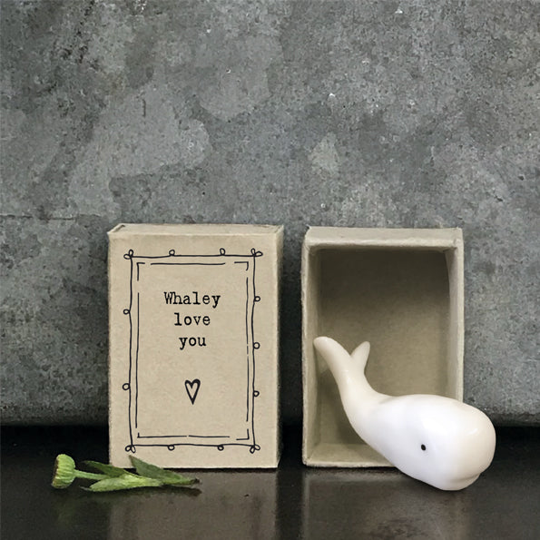 Matchbox Ornament - Whaley Love You