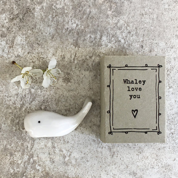 Matchbox Ornament - Whaley Love You