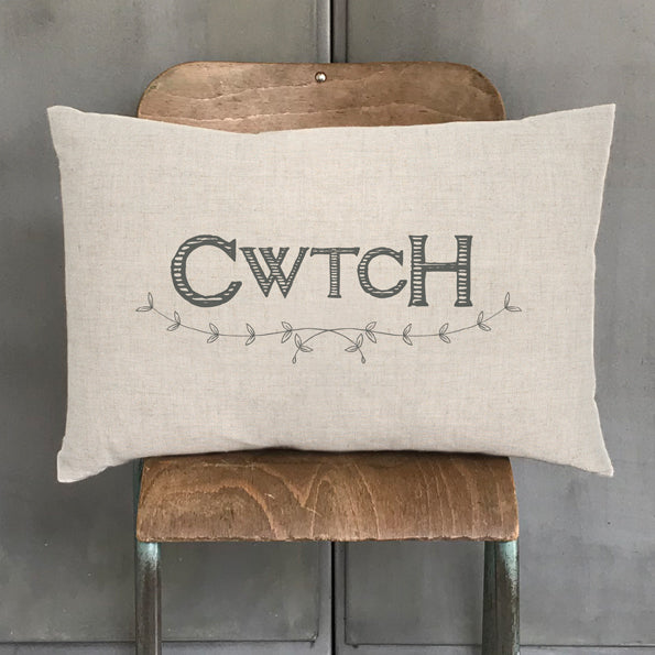 Natural Cushion - Cwtch