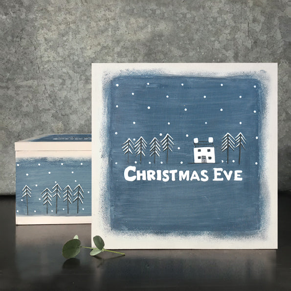 Christmas Eve Keepsake Box - Winter Scene