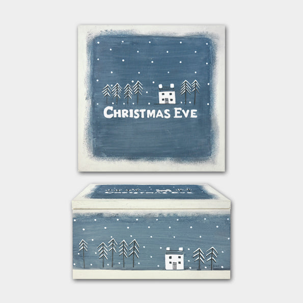 Christmas Eve Keepsake Box - Winter Scene