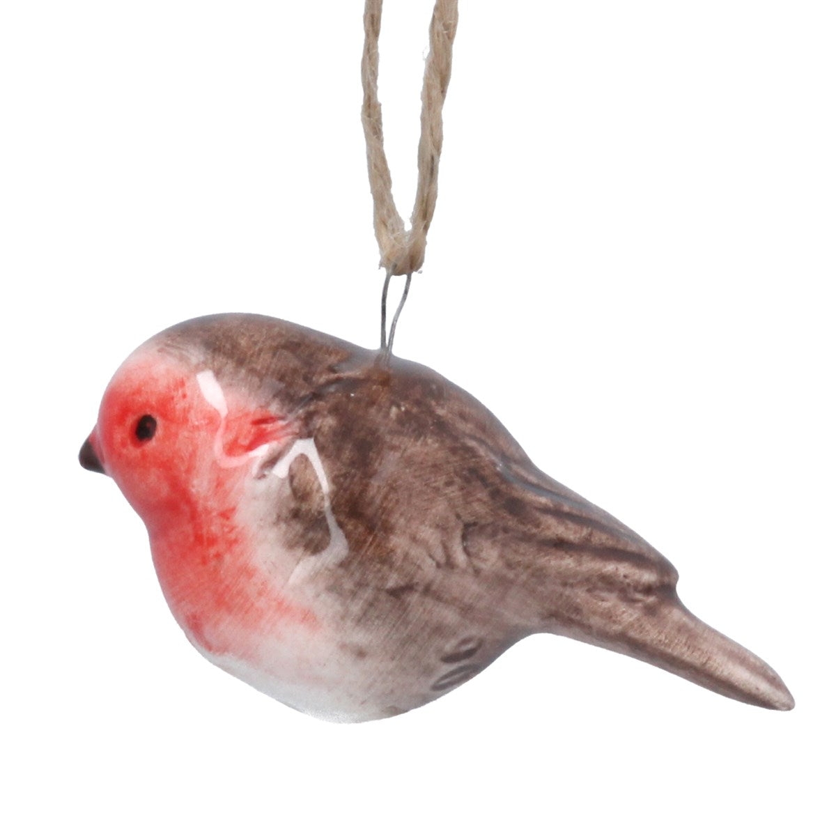 Ceramic Hanging Decoration - Robin