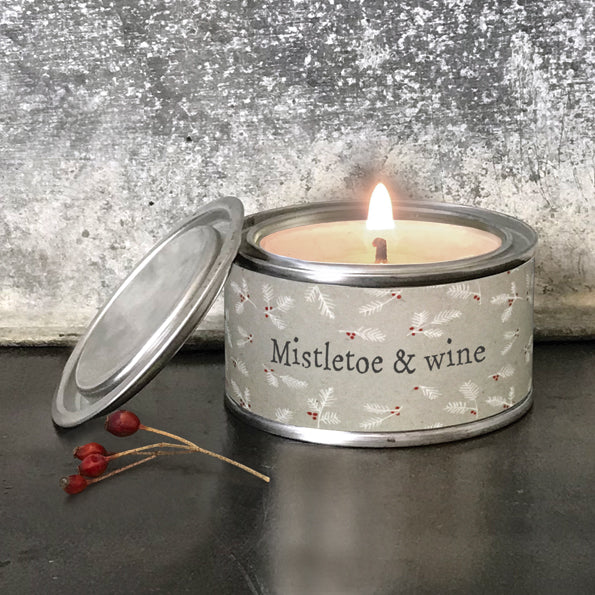 Berry candle - Mistletoe & Wine