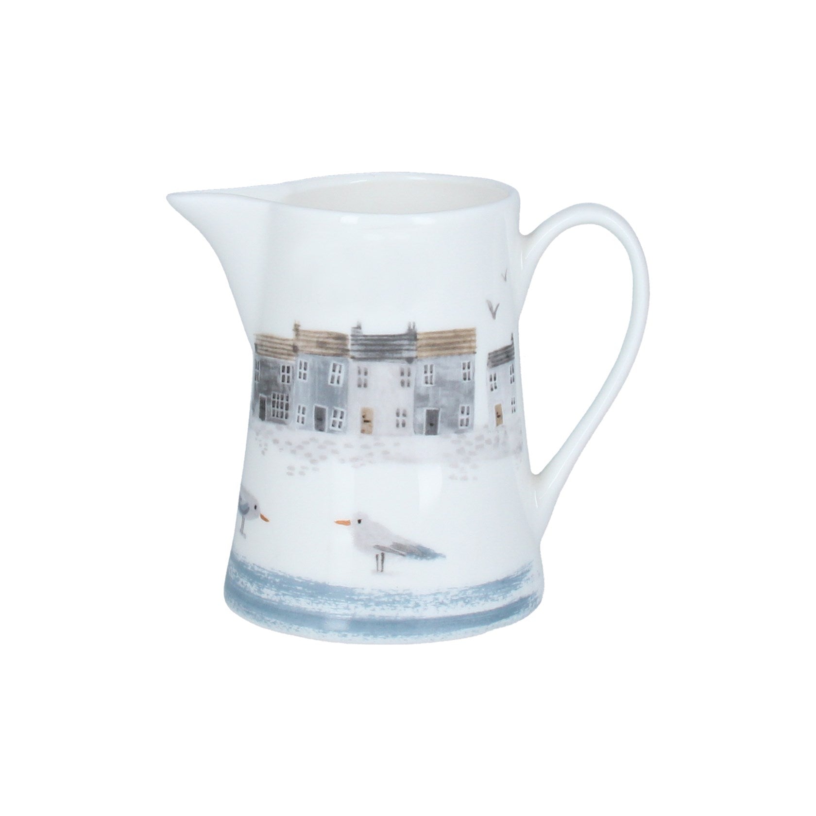 Bone China Mini Jug - Coastal Scene