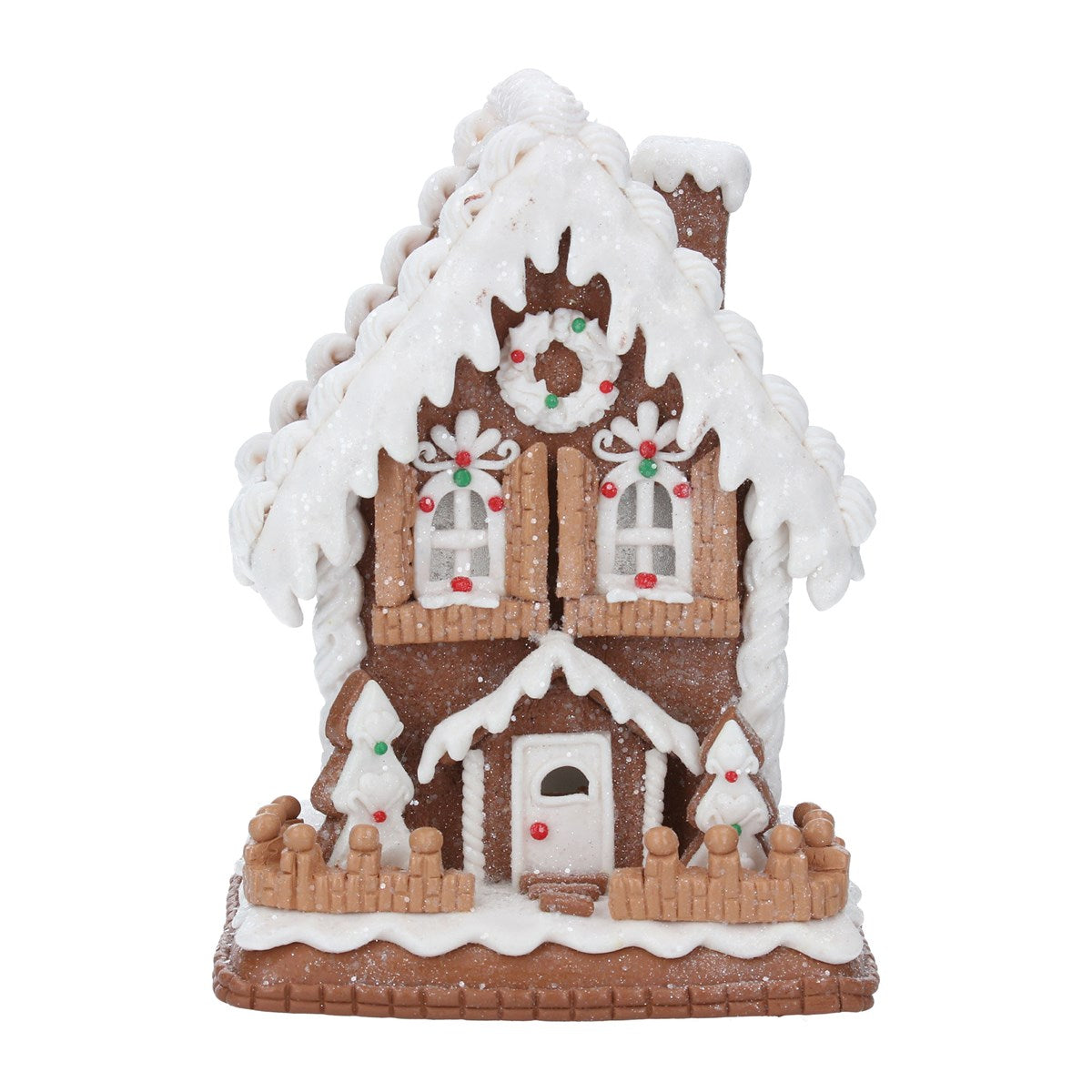 Light Up Gingerbread House - Snowflake Cottage