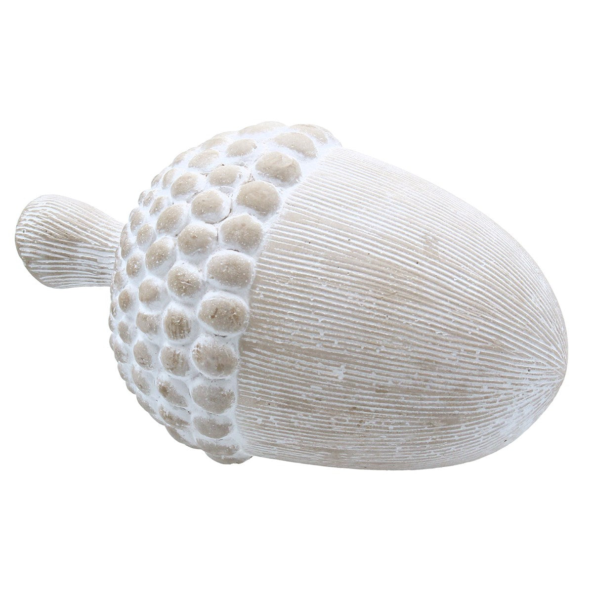 Stone Effect Ornament - Acorn