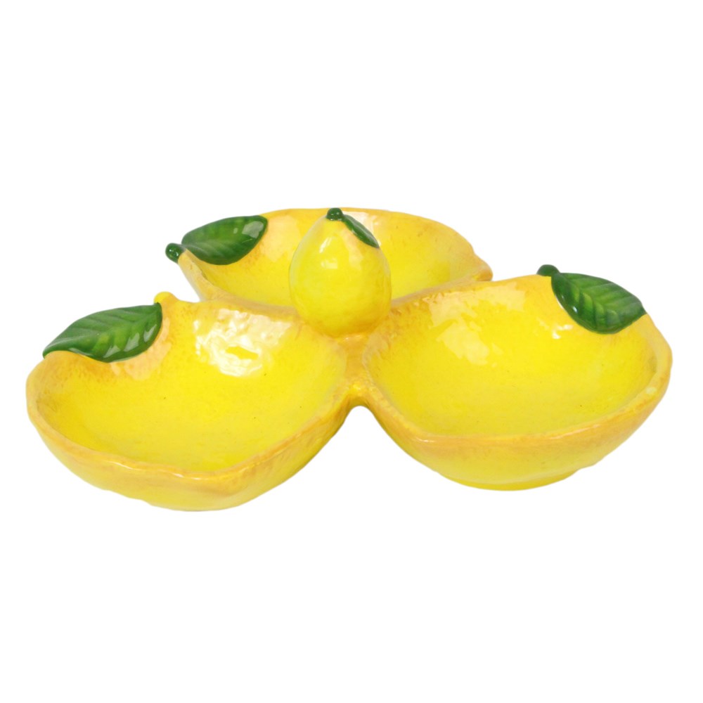 Ceramic Lemon Nibble Dish