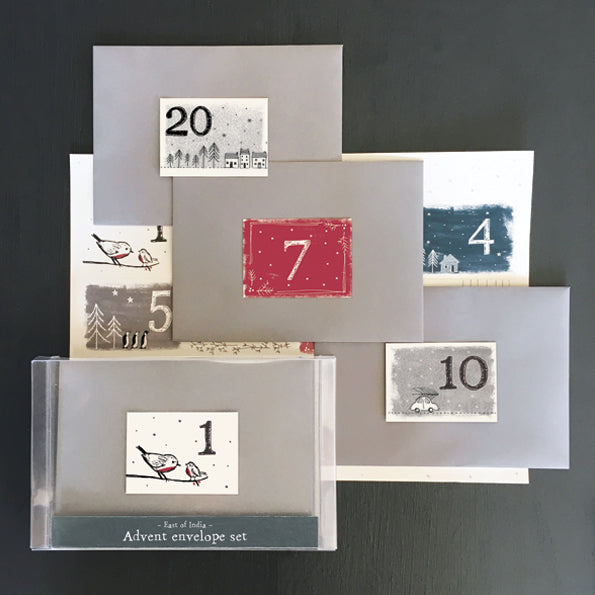 Advent Envelope Set - Boxed