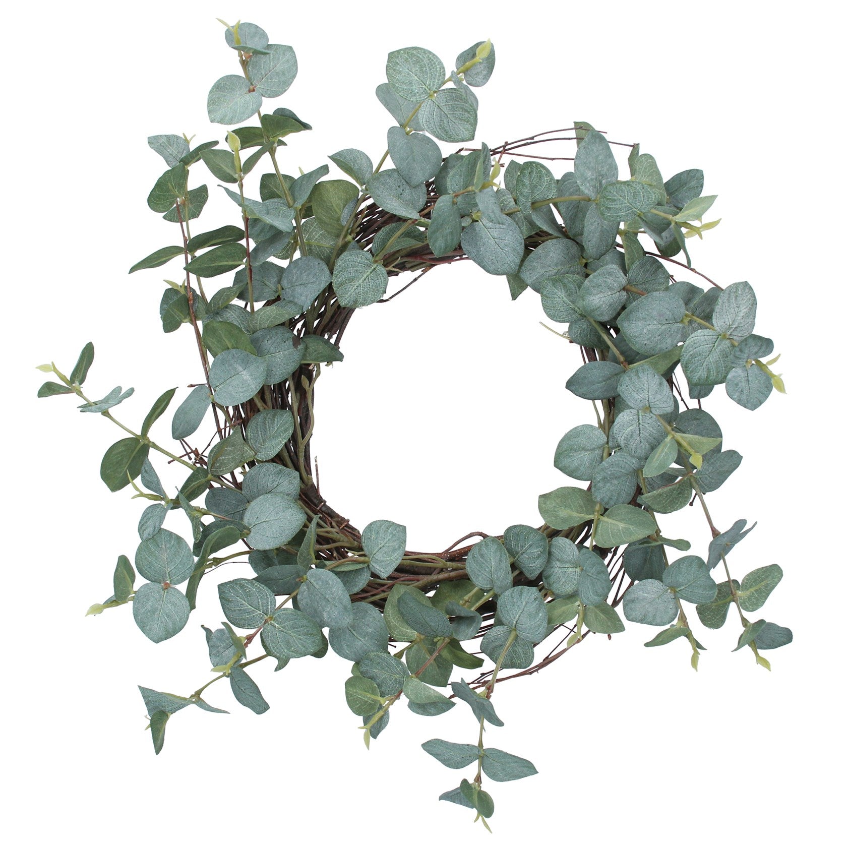 Faux Eucalyptus & Twig Wreath