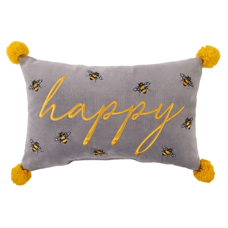 Happy Luxe Bee Cushion