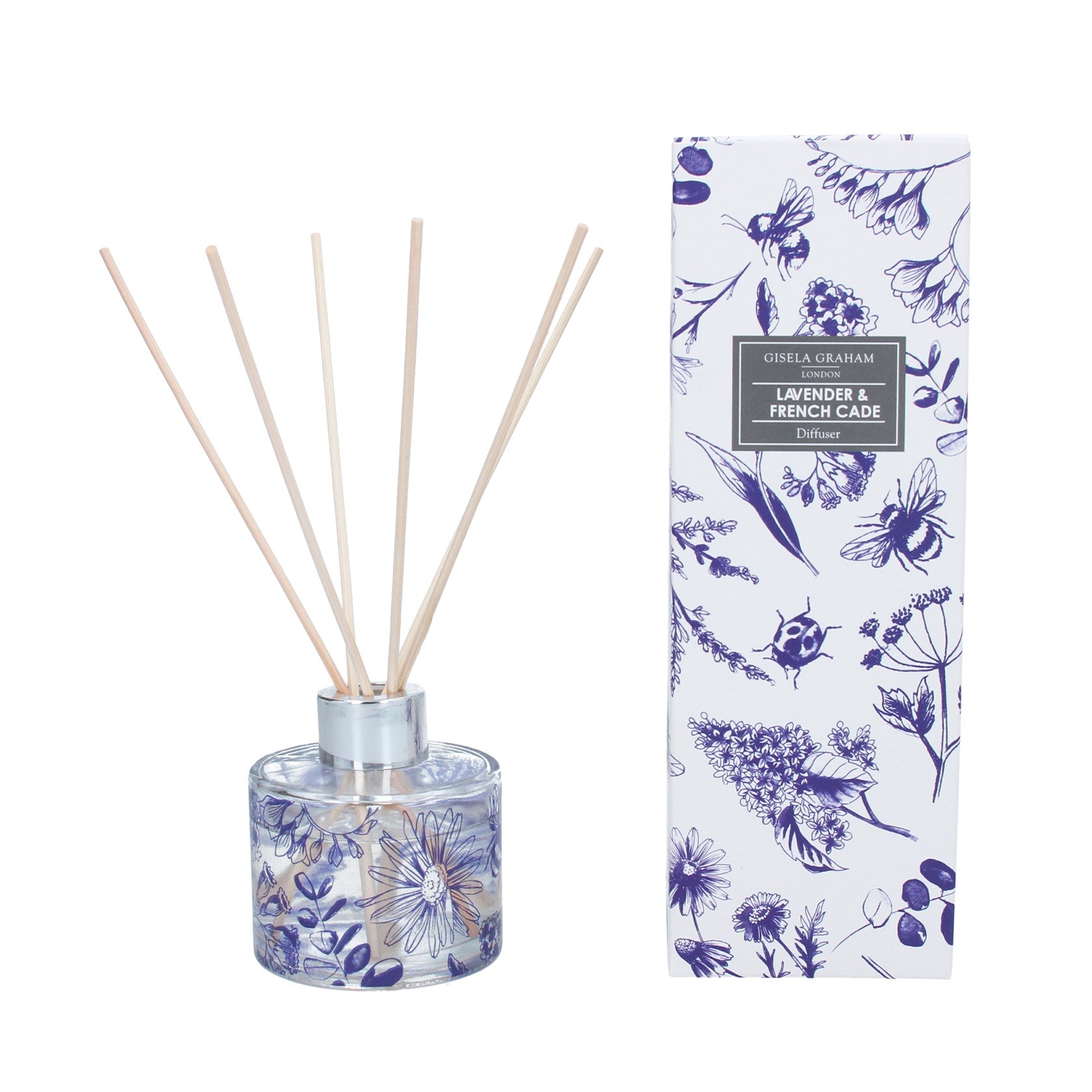 Boxed Reed Diffuser - Blue Meadow