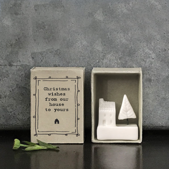 Matchbox Ornament - From Our House To Yours