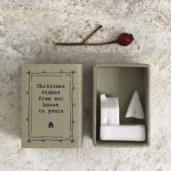 Matchbox Ornament - From Our House To Yours