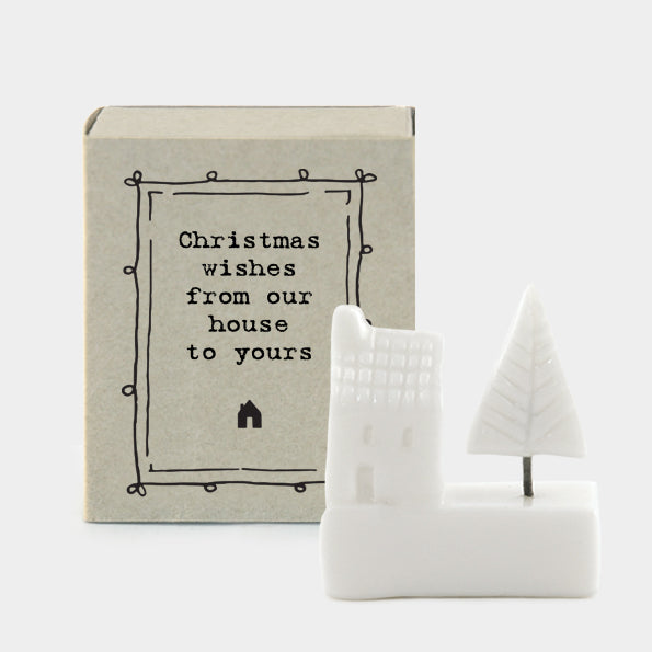 Matchbox Ornament - From Our House To Yours