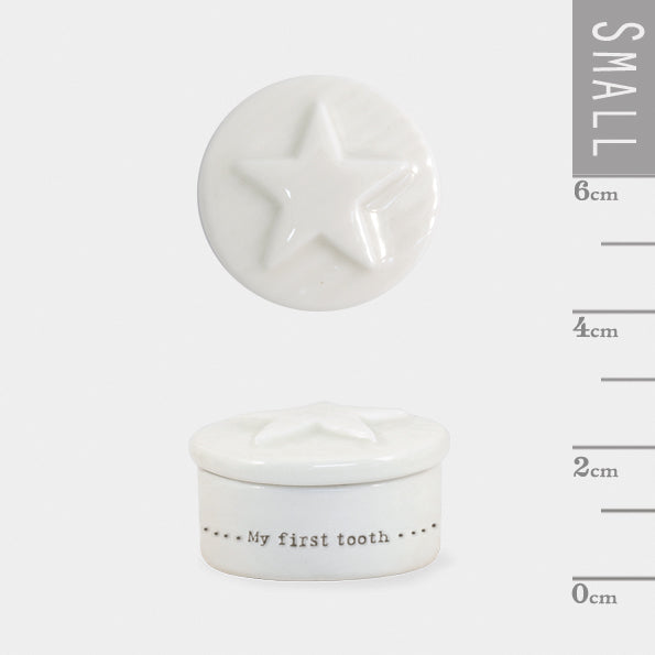 Porcelain Tooth Fairy Box