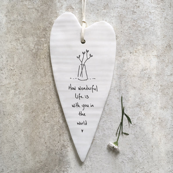 Wobbly Long Heart - How Wonderful Life Is