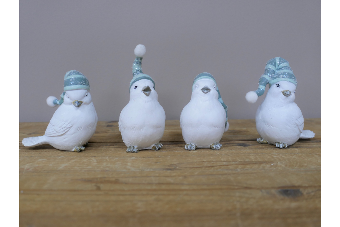 Winter Birds - Set of 4